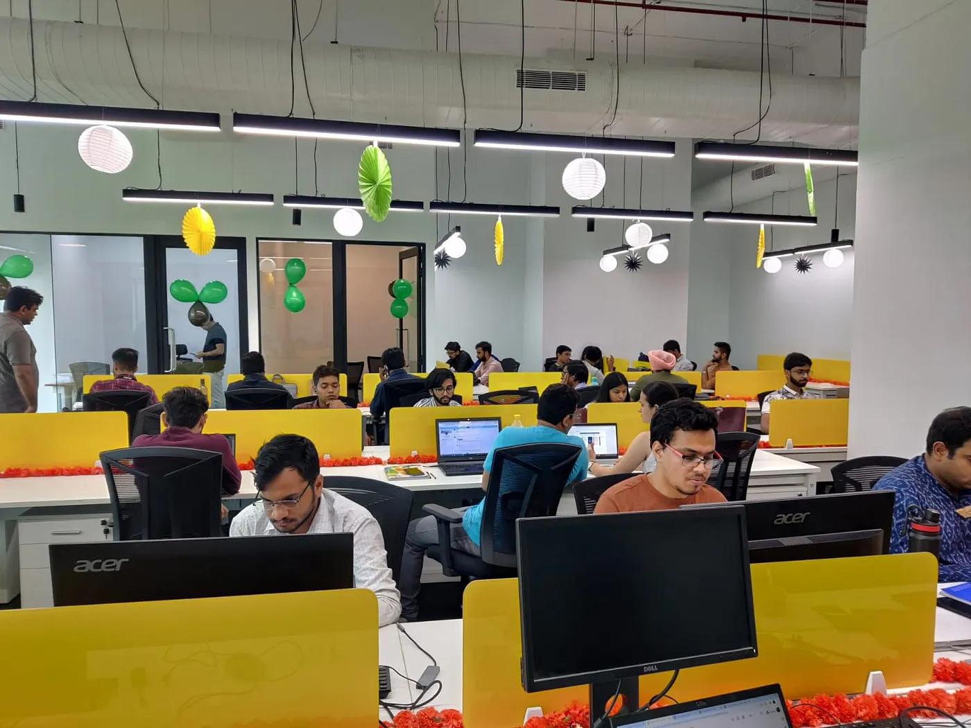 The new Attentive office in Noida