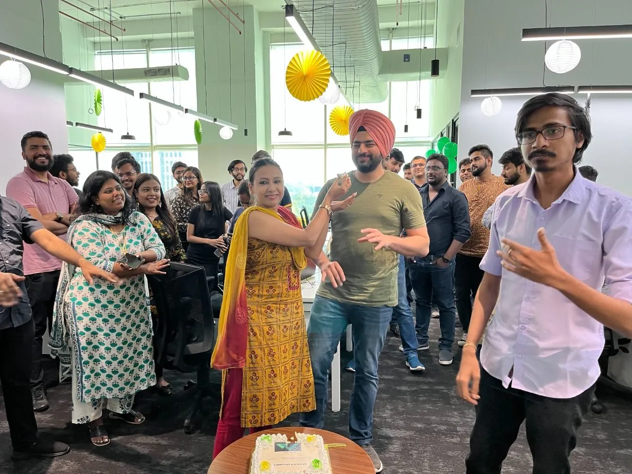 Office inauguration celebration